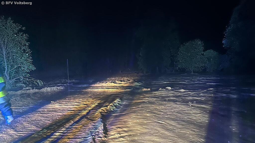Unwetter in Voitsberg