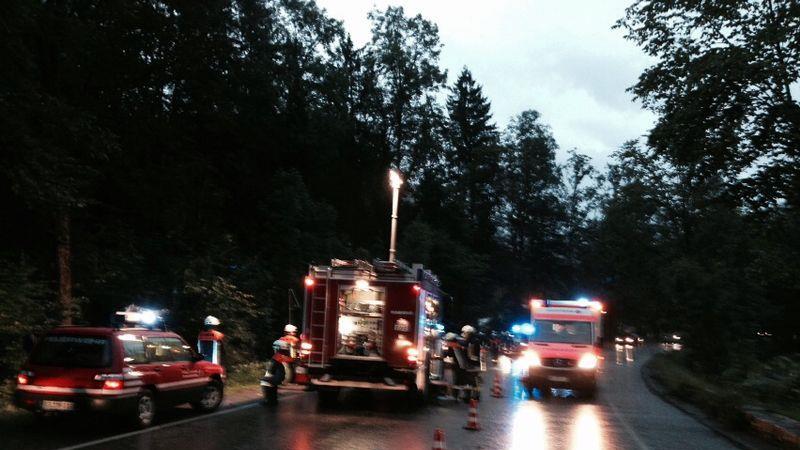 Schwerer Crash in Marktschellenberg