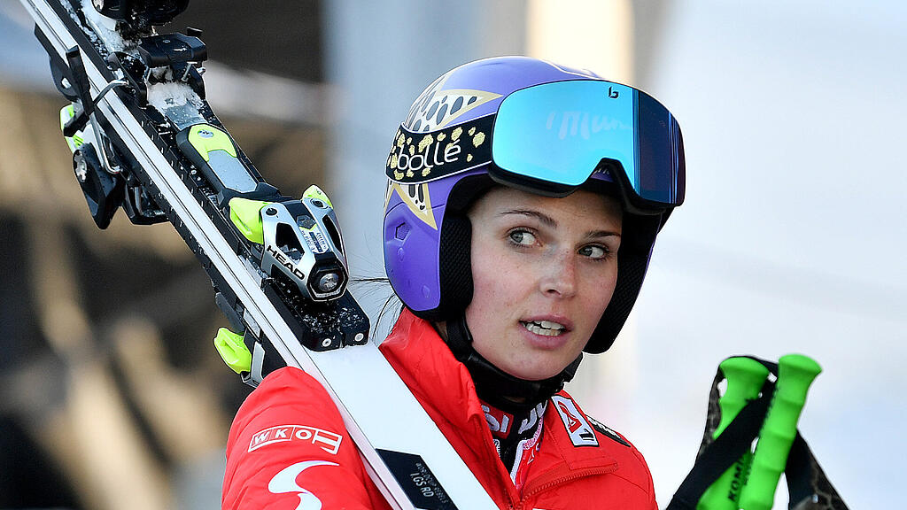 Anna Veith beim Saisonstart in Sölden.