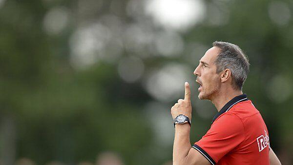 Salzburg-Trainer Adi Hütter bestätigt Favoritenrolle