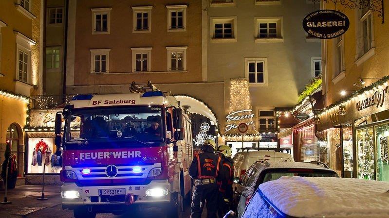 Brand in Lederergasse