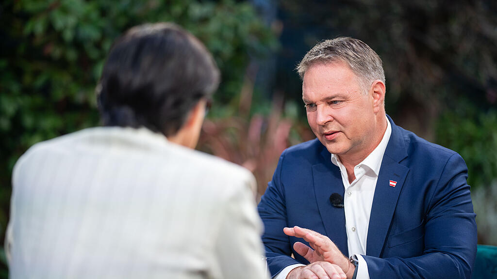 ORF-Sommergespräch mit SPÖ-Chef Babler