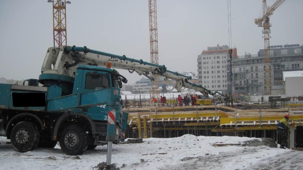 Tödlicher Arbeitsunfall mit Kran in Wien-Donaustadt: Die Baustelle