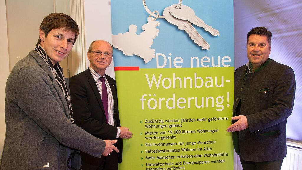 Die neue Wohnbauförderung trat mit April in Kraft.
