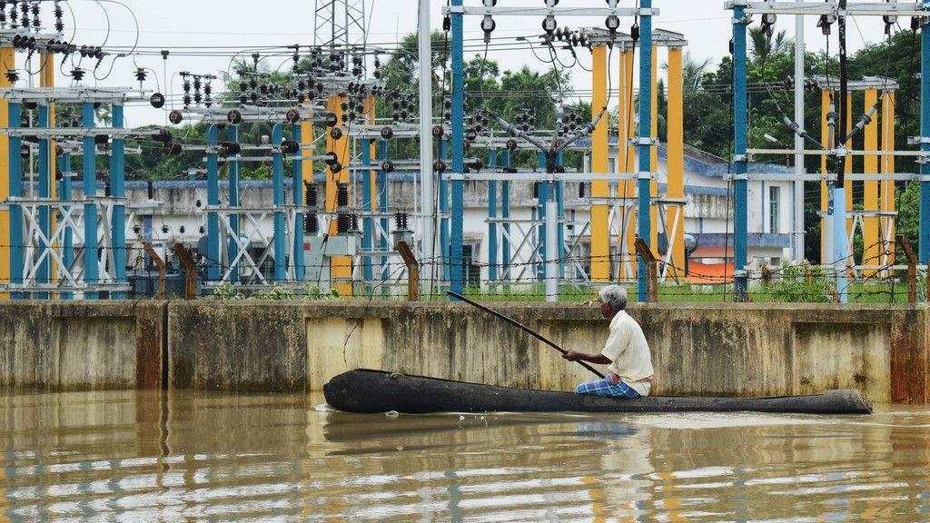 Überschwemmungen in Indien