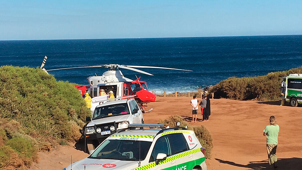 Zwei Surfer wurden verletzt.