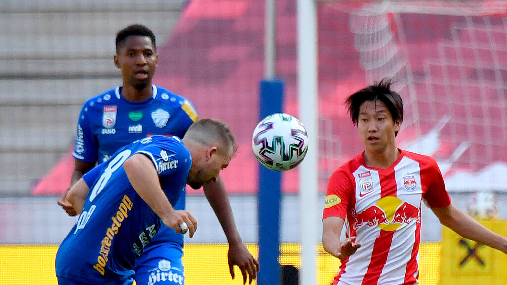 Salzburg gegen Hartberg, Meistergruppe