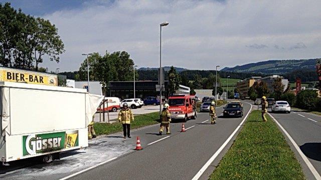 Bilder vom Einsatz in Hallein