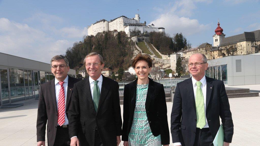 Die neue ÖVP-Spitze für Salzburg