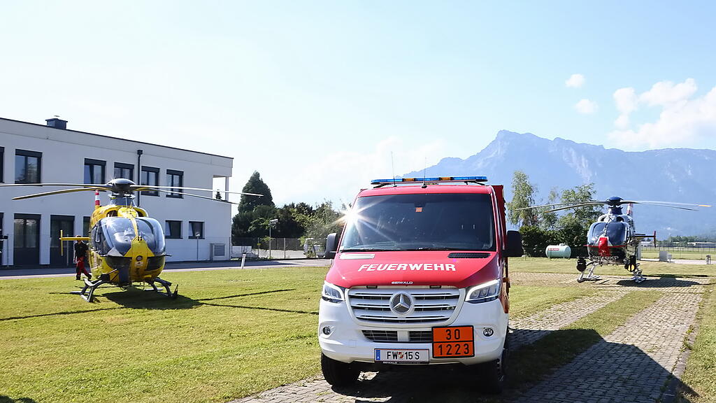 Tankfahrzeug Hubschrauber Salzburg