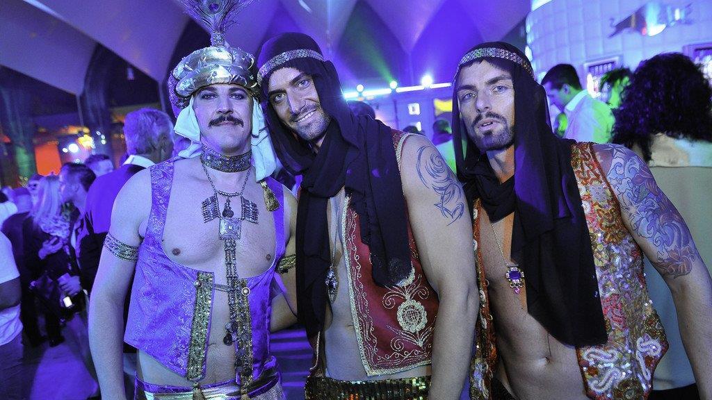 Beim Life Ball im Rathaus