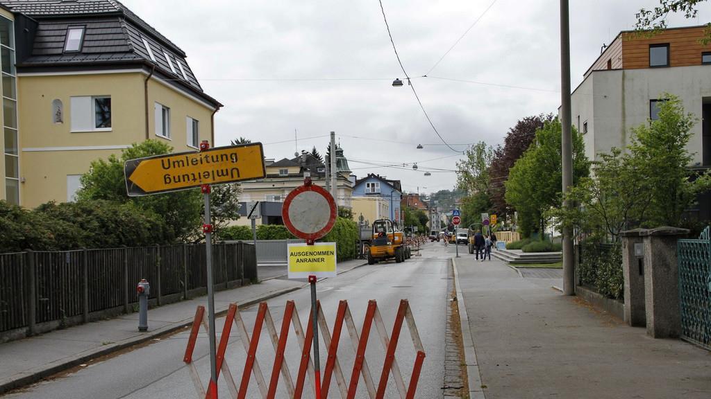 Die Sanierung der Haunspergstraße ist beendet.