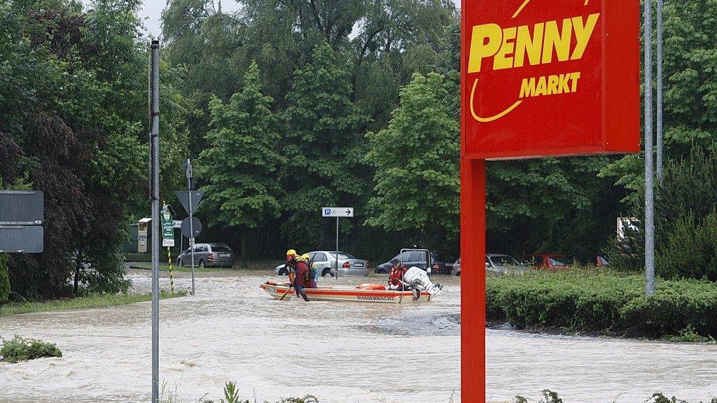 Hochwasser in Freilassing, II