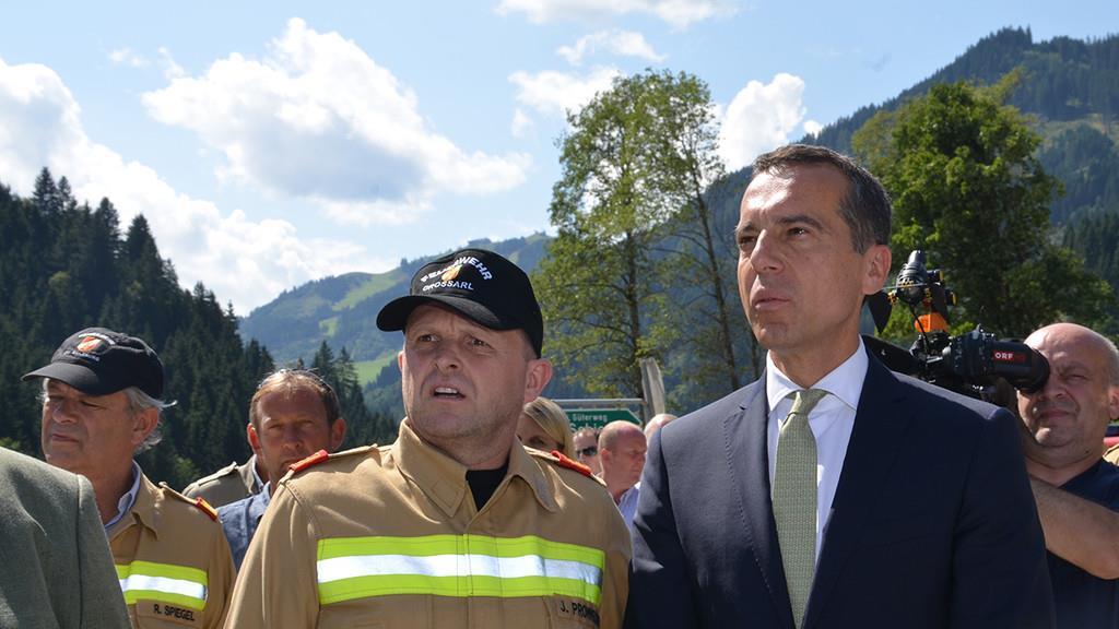 Bundeskanzler Kern in Großarl