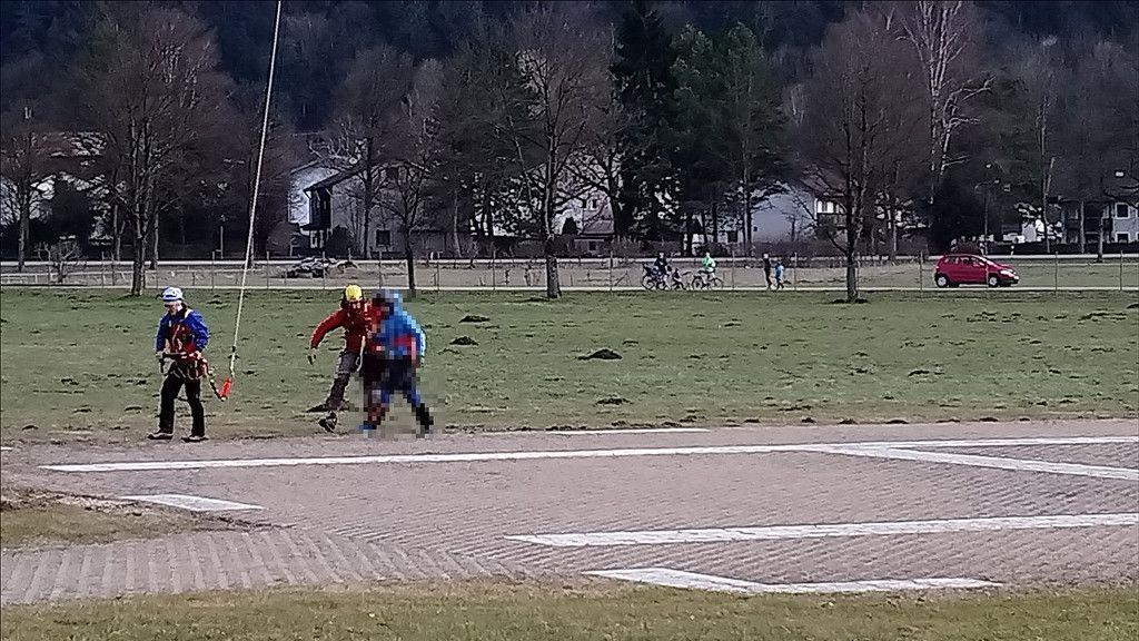 Gleitschirmpilot am Hochstaufen gerettet