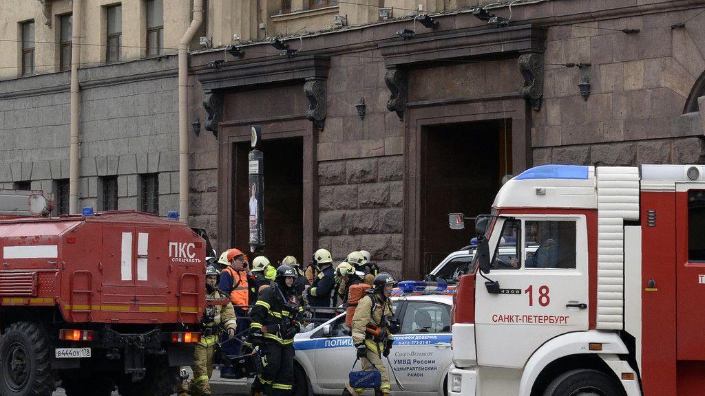Explosionen in St. Petersburg