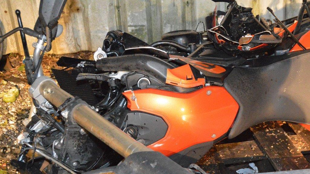Motorradcrash in Seekirchen