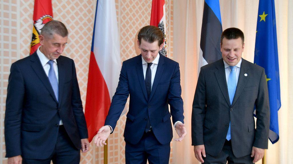 Kurz trifft Ratas und Babis in Salzburg