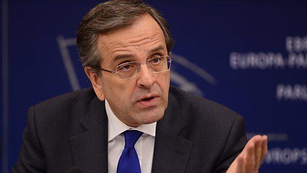 Ministerpräsident Samaras sieht positive Signale