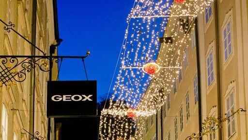 Weihnachtsbeleuchtung in der Getreidegasse
