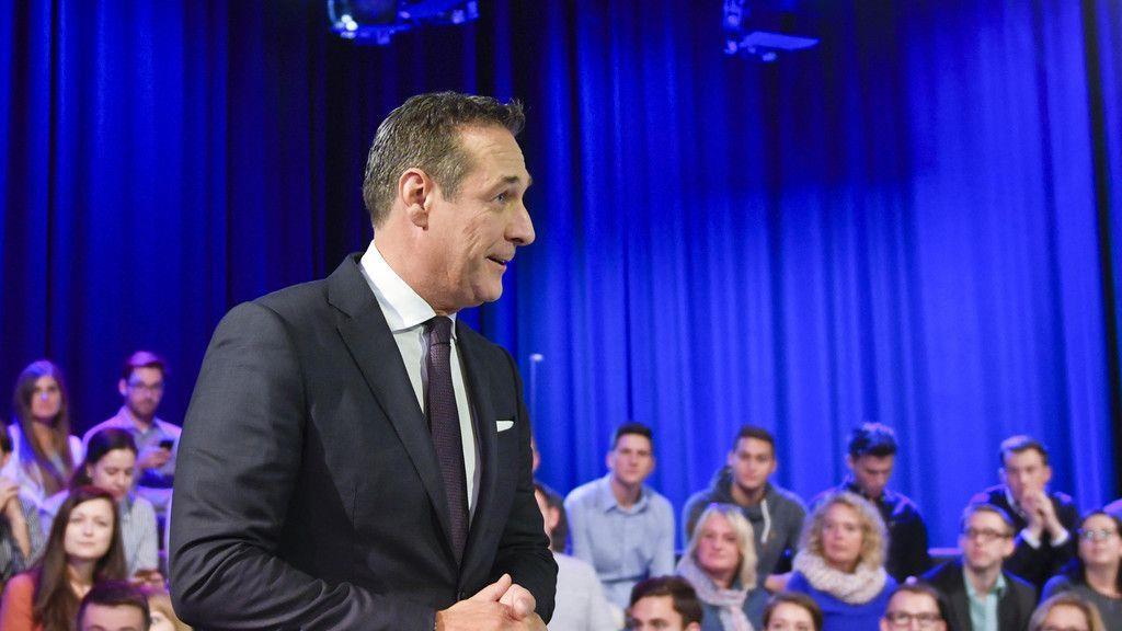 Bilder TV-Duell Strache Kern Kurz