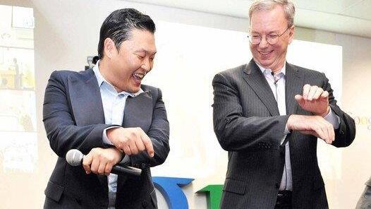 Gangnam Style: Rapper Psy in Aktion