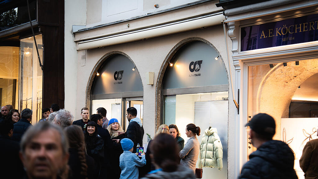 Eröffnung  AlphaTauri Pop-Up Store
