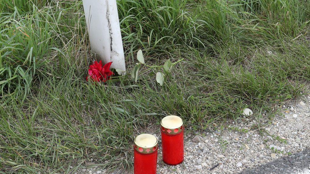 Tödlicher Unfall in Franking: Unfallstelle am Tag danach