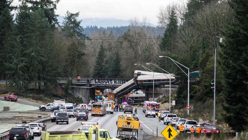 Zugsunglück in Washington