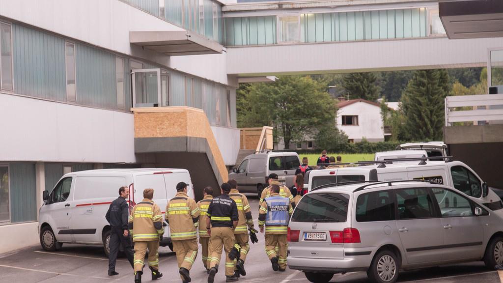 Flüchtlinge in Salzburg: Notquartier in Salzburg-Kasern