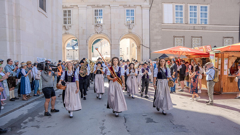 Salzburger Rupertikirtag: Eröffnung