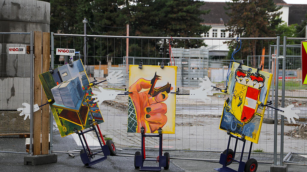 Baustelle LDZ: Kunstwerke
