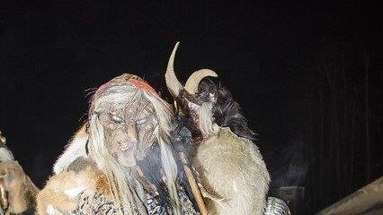 Perchtenlauf in Lungötz