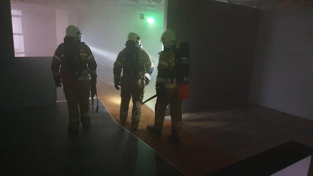 Übung Feuerwehr Saalfelden