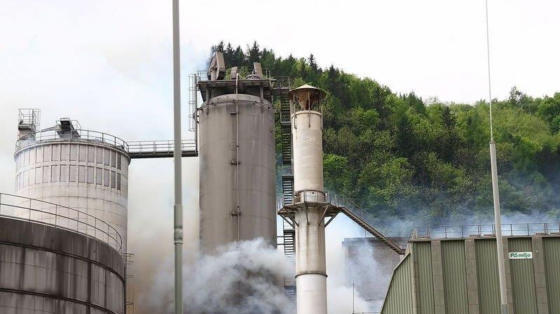 Brand bei Leube in Grödig