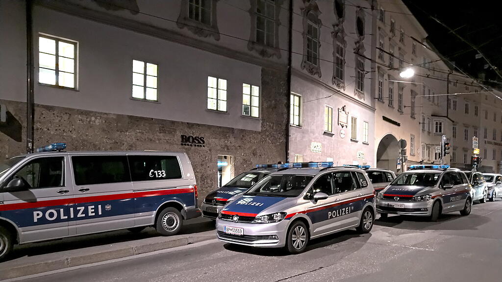 Einsatz Rudolfskai, Salzburg