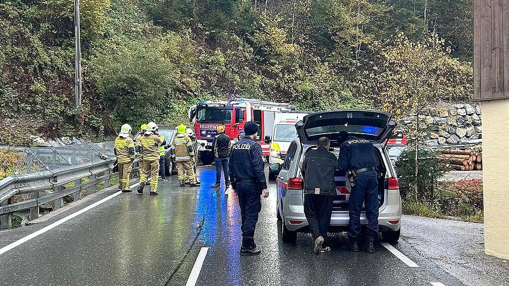Unfall in Dienten