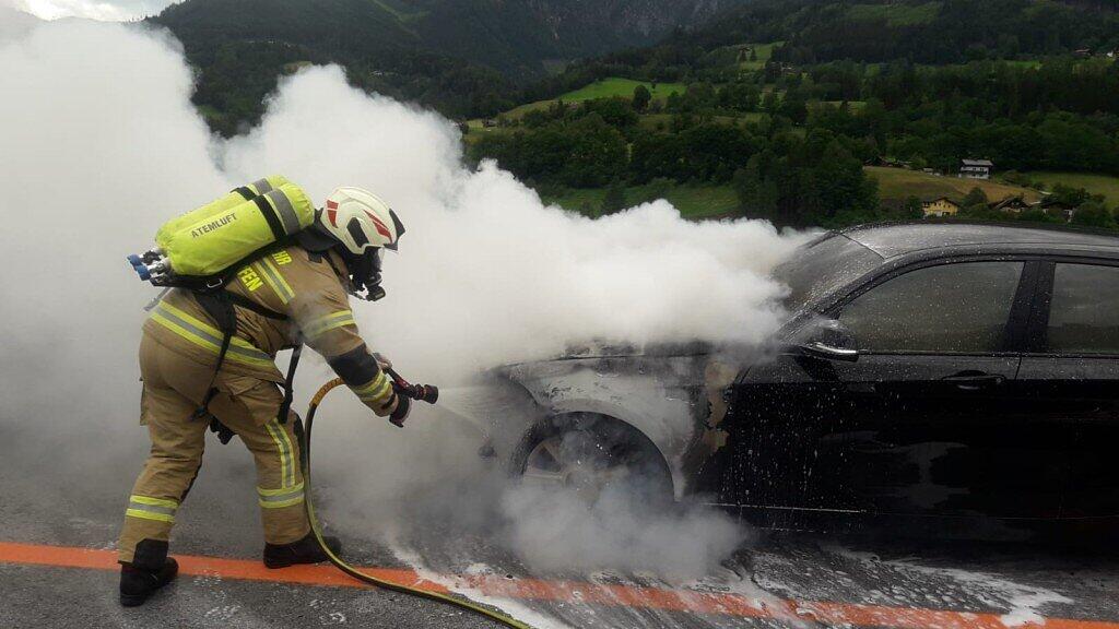 Brand, A1, Pfarrwerfen