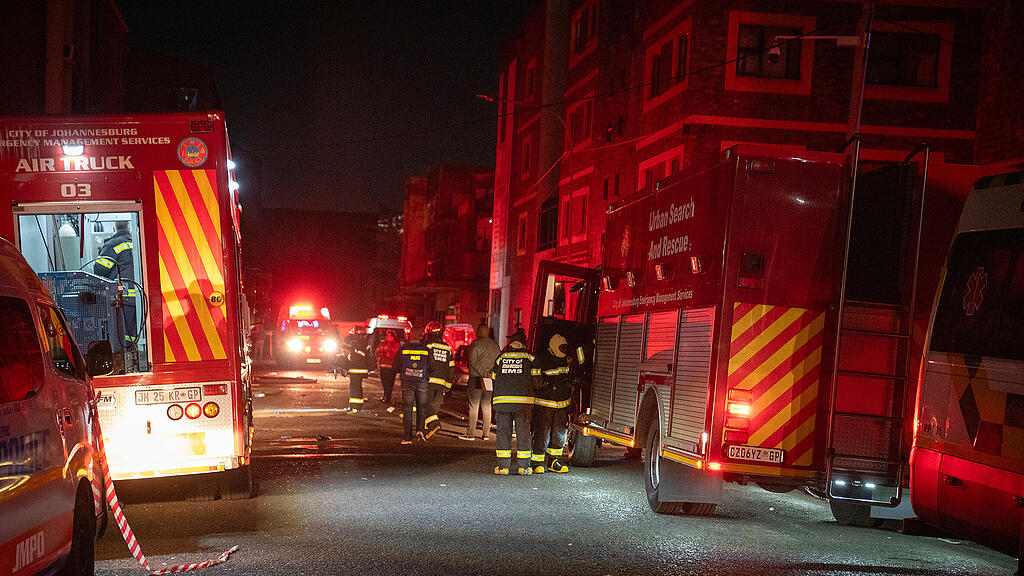 Dutzende Tote bei Brand in Johannesburg