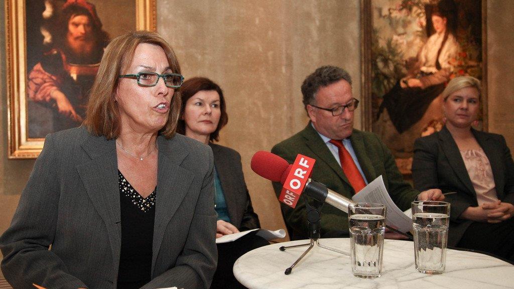Pressekonferenz in der Residenzgalerie