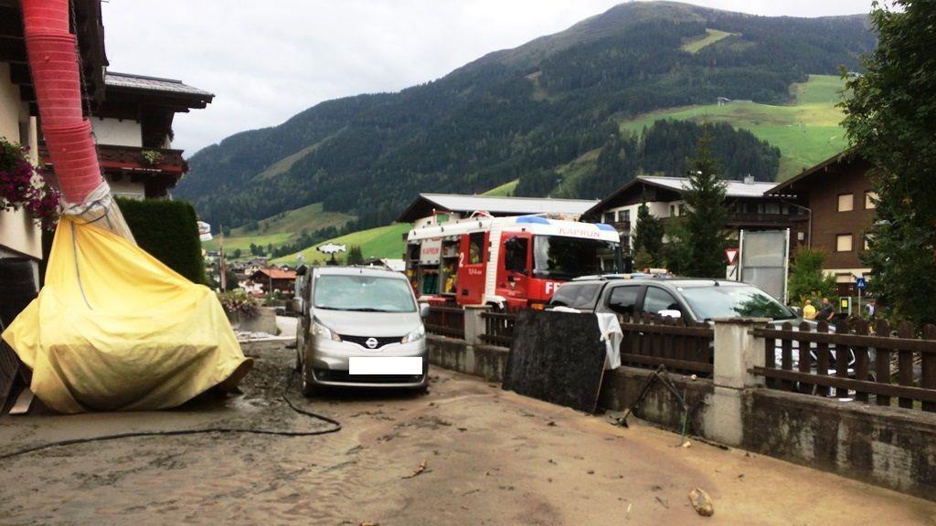 Schwere Unwetter: Aufräumarbeiten im Glemmtal III