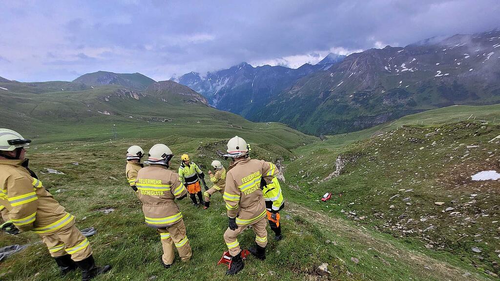 Pkw-Absturz an Großglockner Hochalpenstraße