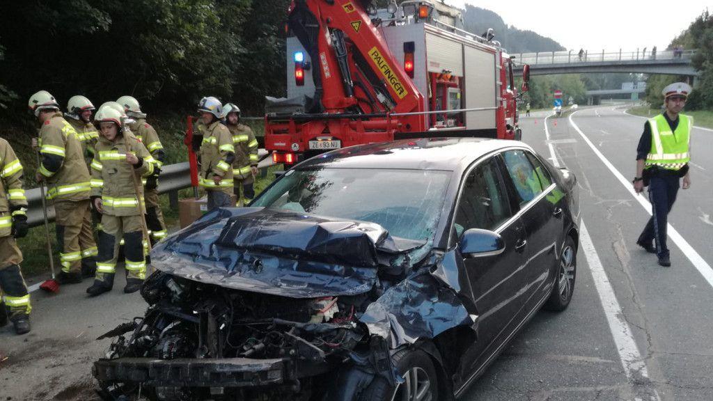 Pkw-Unfall in Bruck