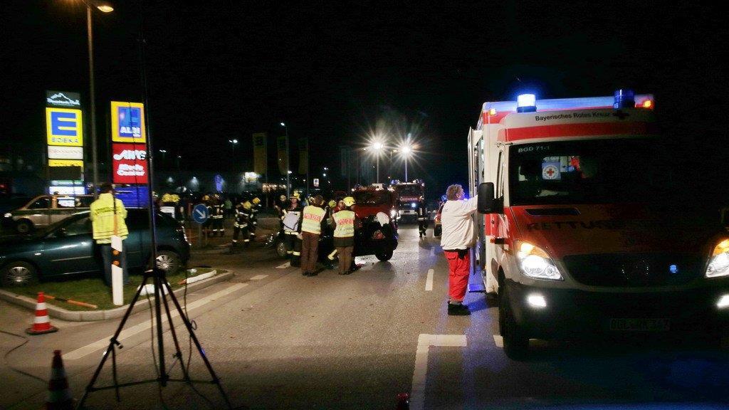 Unfall mit drei Schwerverletzten in Bischofswiesen
