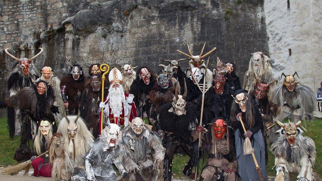 Krampuslauf auf Festung Salzburg