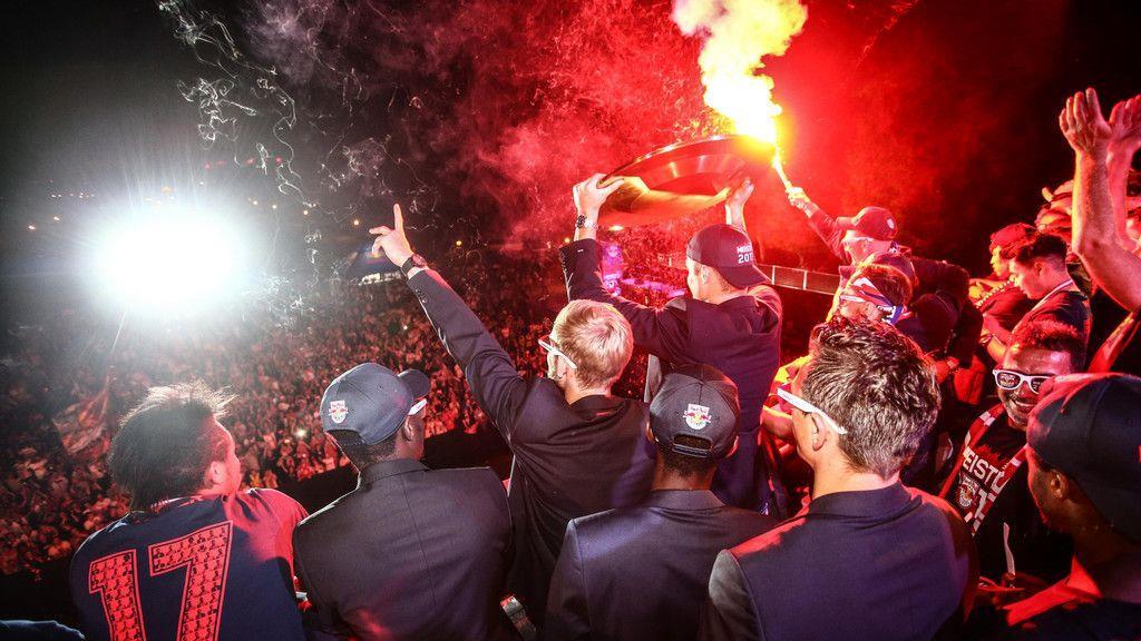 Meisterfeier von Red Bull Salzburg I