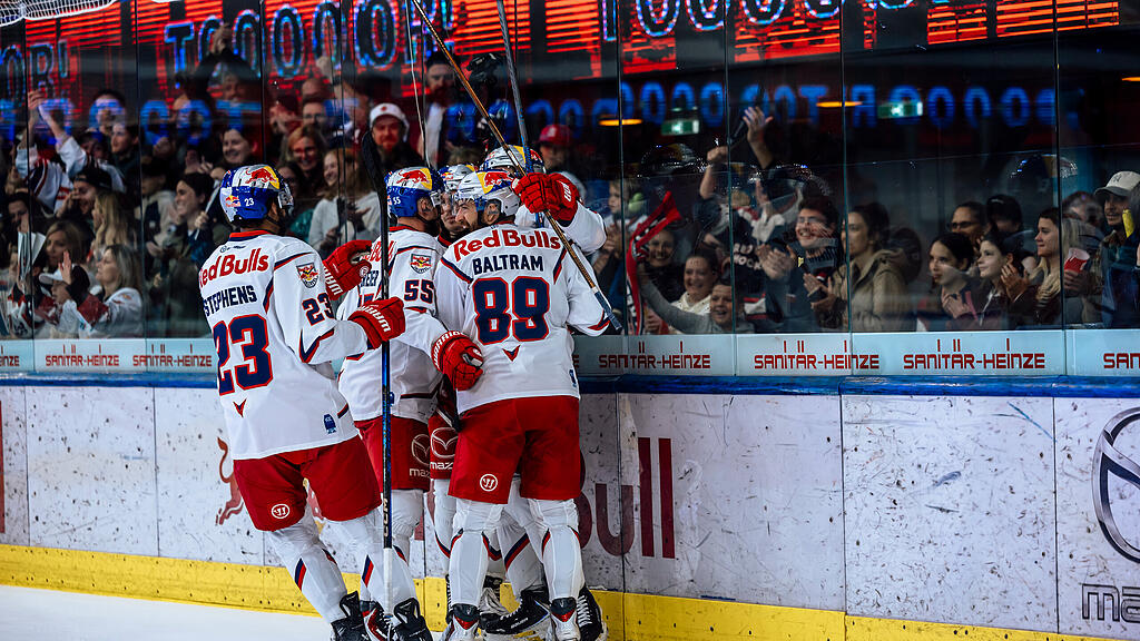 ICE Hockey League : EC Red Bull Salzburg gegen KAC