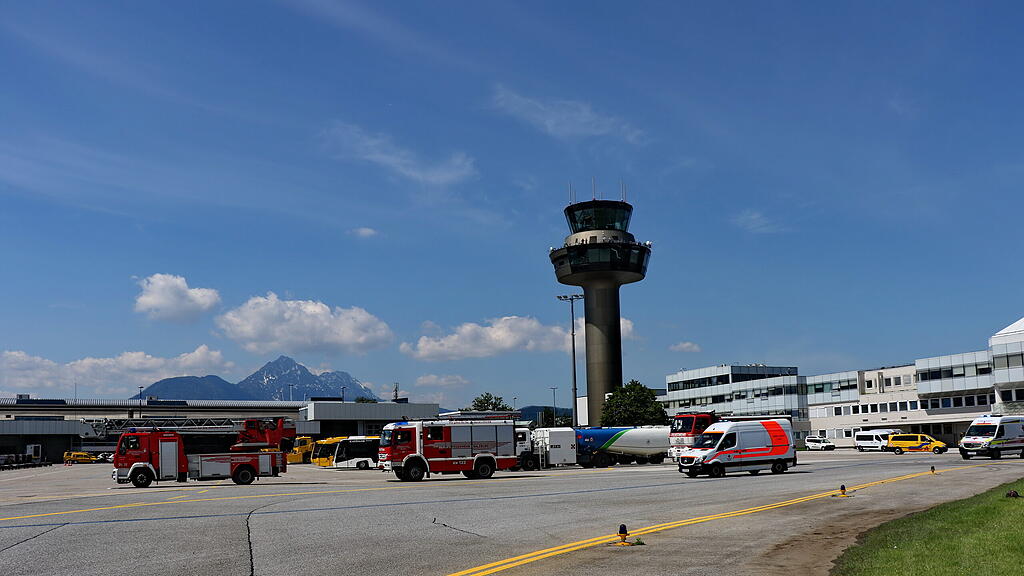 EInsatzübung, Salzburg Airport