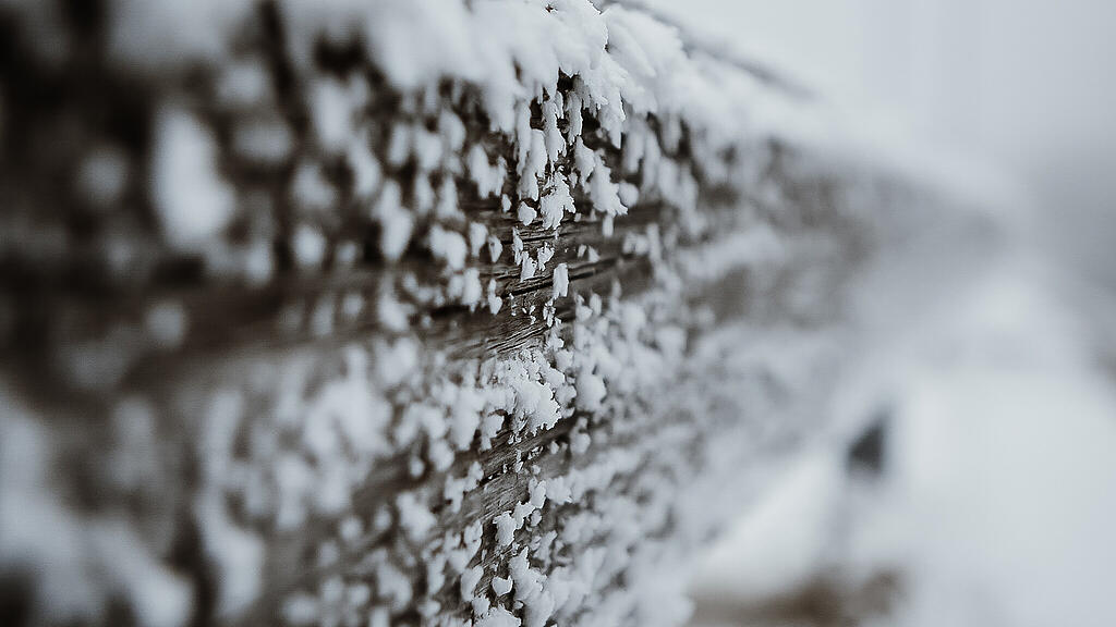 Schnee am Gaisberg