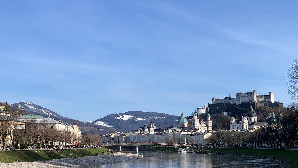 Sonne in Salzburg